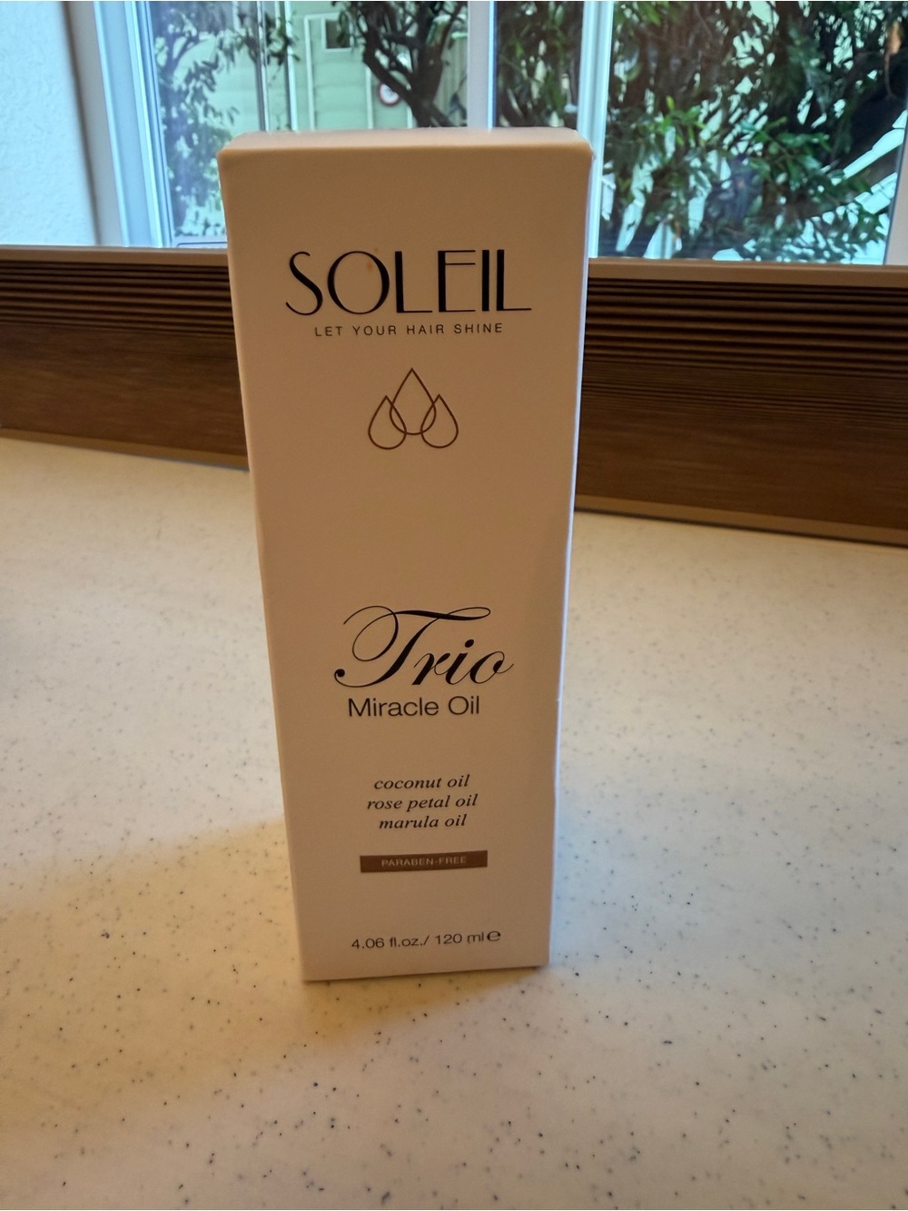 Soleil Trio Miracle Oil Hair Treatment 4.06 oz New